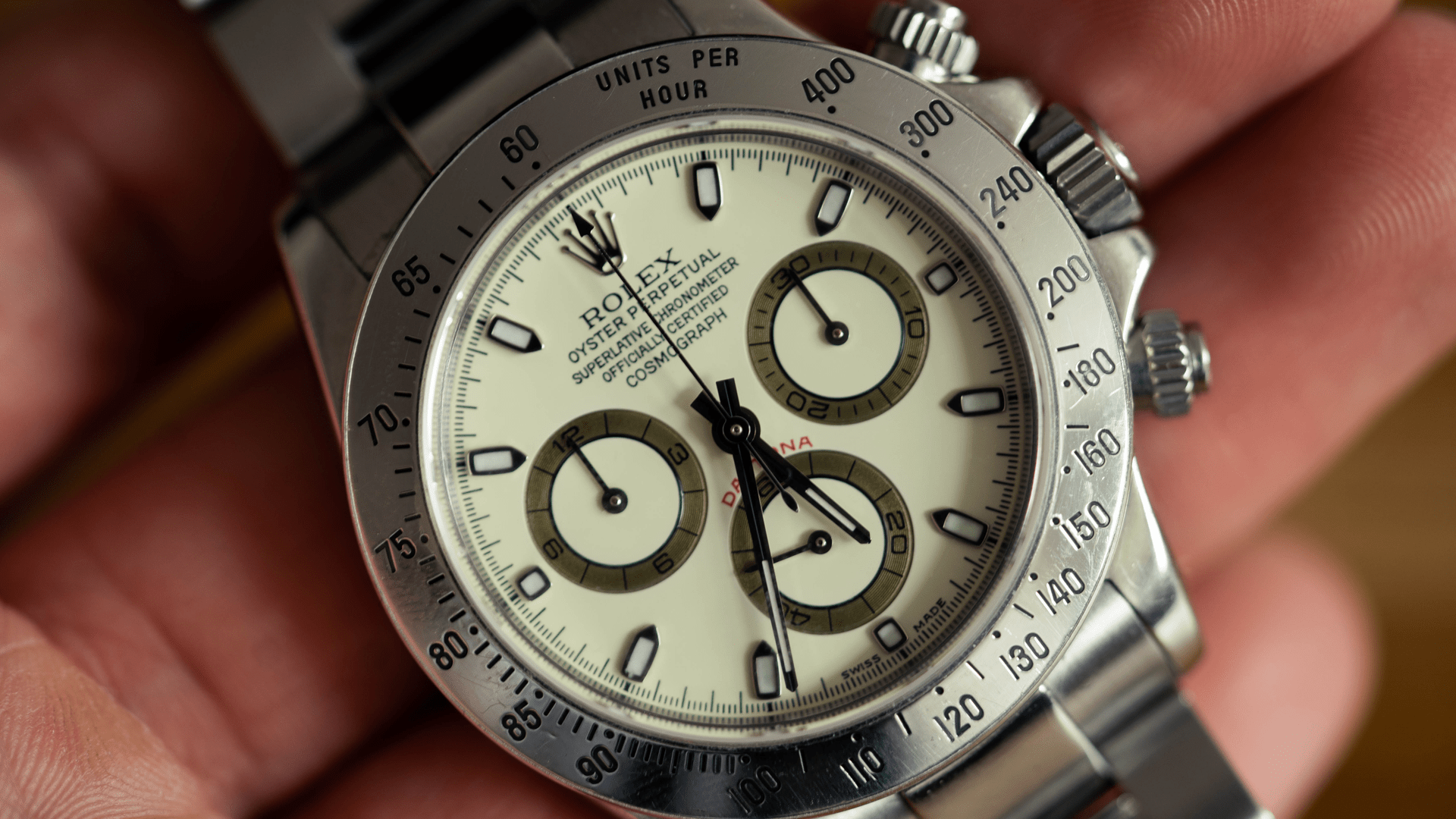 Unveiling the Rarity: Daytona 'Panna' Cream Dials of 2000-2003 - The Watch Protect Company