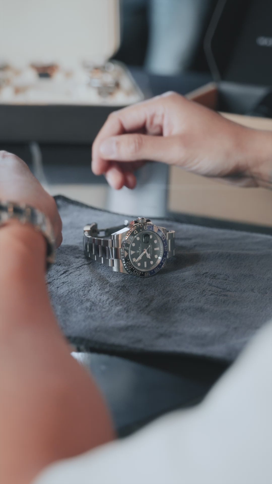 Watch Protection Foam Cleaning