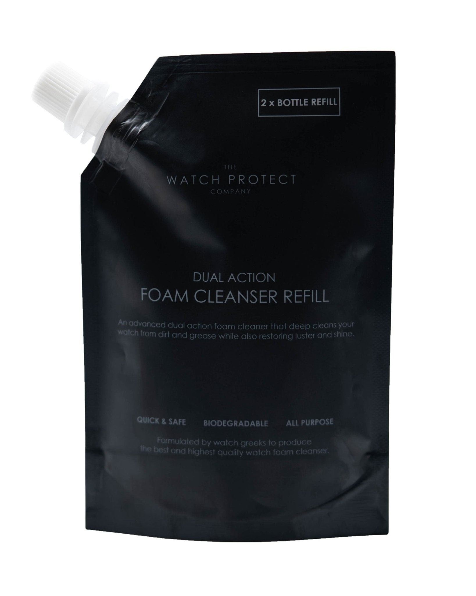Dual Action Foam Cleanser Dual Action Foam Cleanser Refill Pouch 100ml - The Watch Protect Company