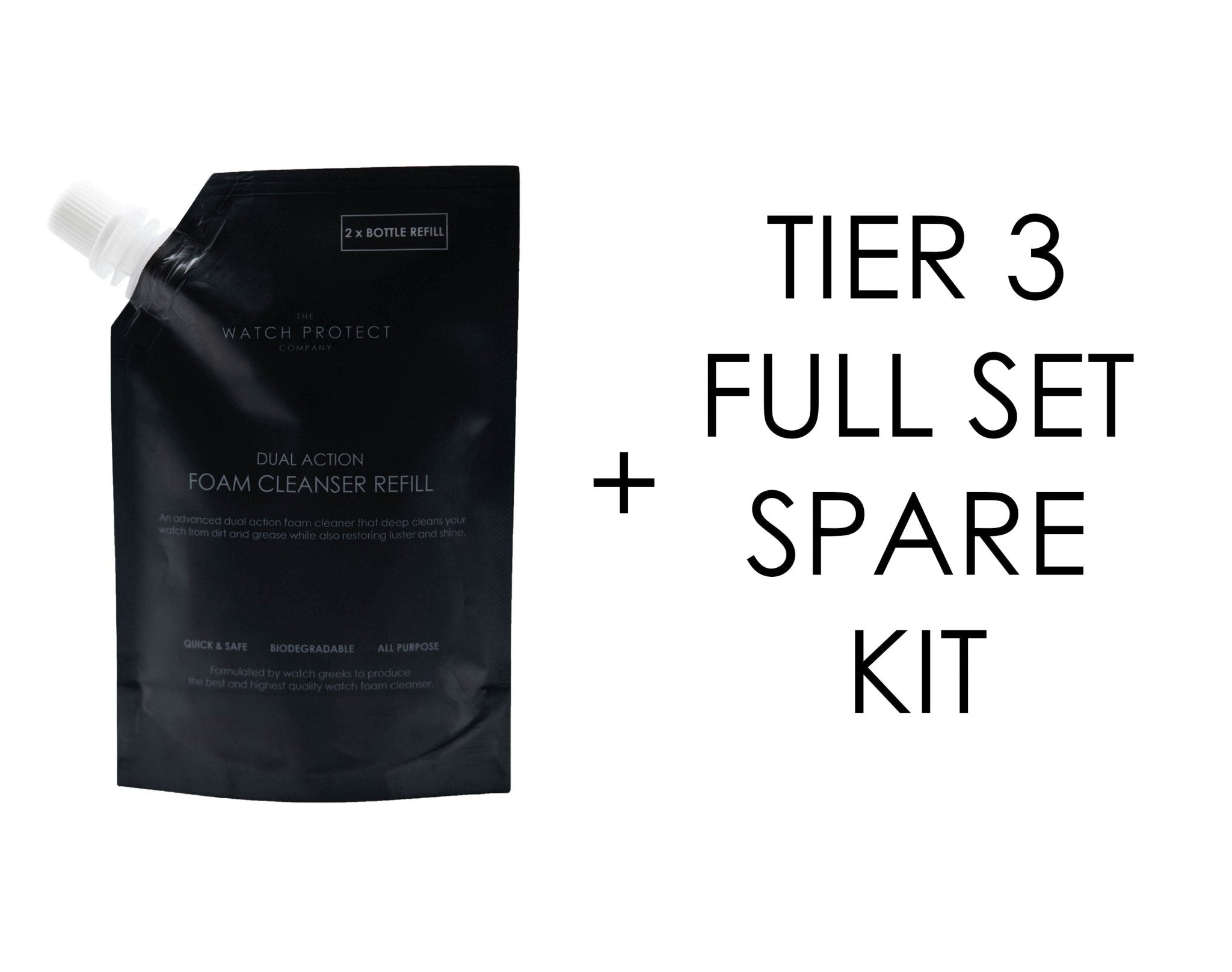 Refill Pouch + Tier 3 Spare Kit - The Watch Protect Company