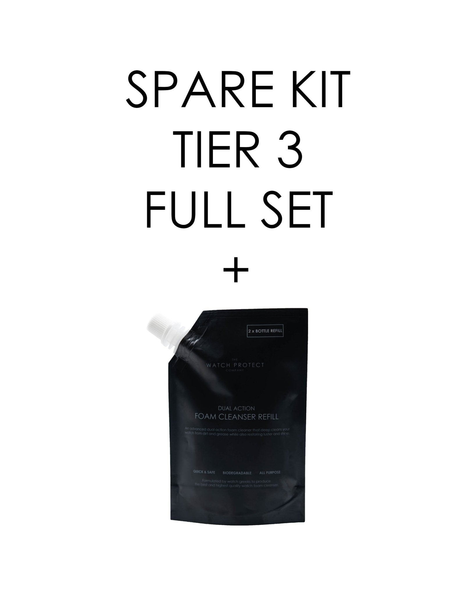 Tier 3 Spare Kit + Refill Pouch - The Watch Protect Company