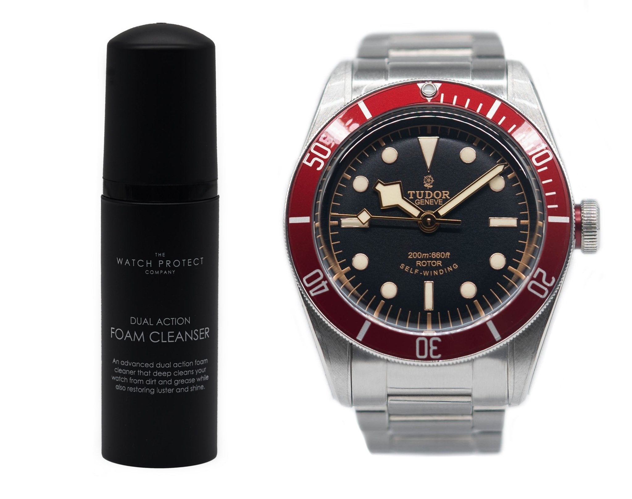 DUAL ACTION FOAM CLEANER & TUDOR BLACK BAY HERITAGE ETA 41 - TIER 3 - WATCH PROTECTION KIT BUNDLE - The Watch Protect Company